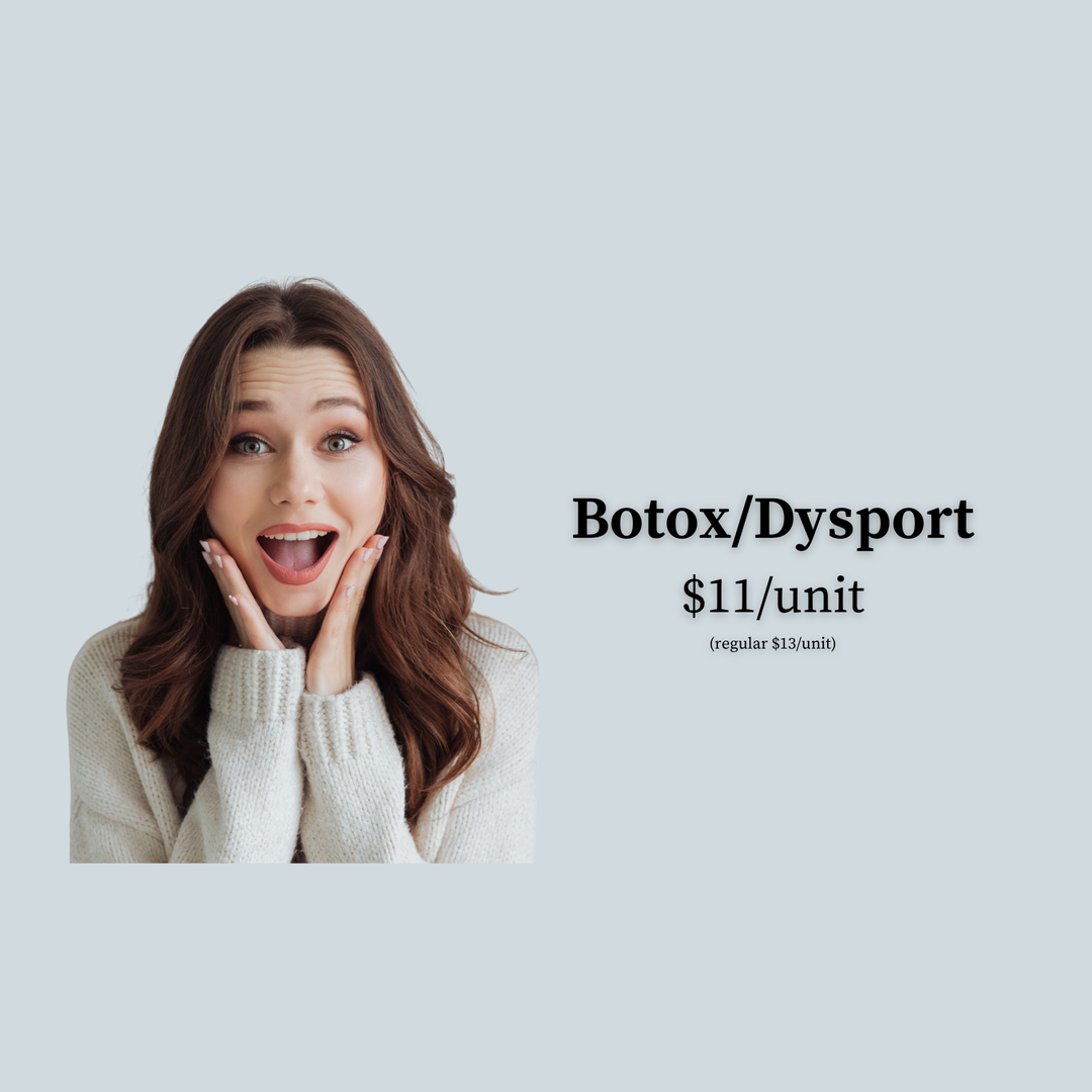Dysport Special: $11/unit