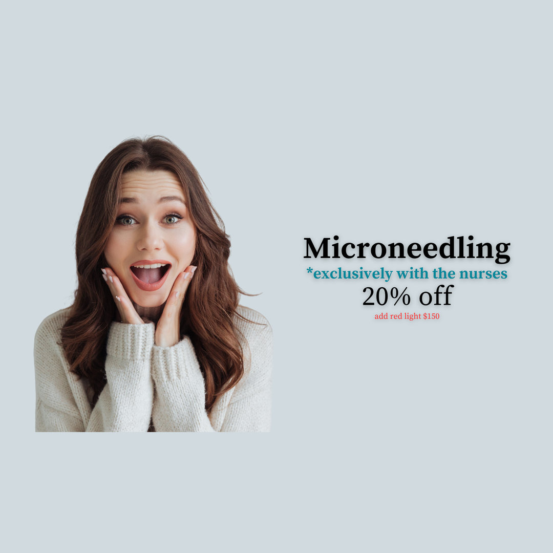 PRP Microneedling Special: 20% off Microneedling Packages